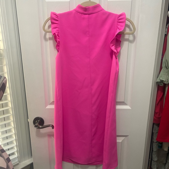 Lilly Pulitzer Pink Ruffled Sheath Dress retail $188 NWT - Picture 9 of 15